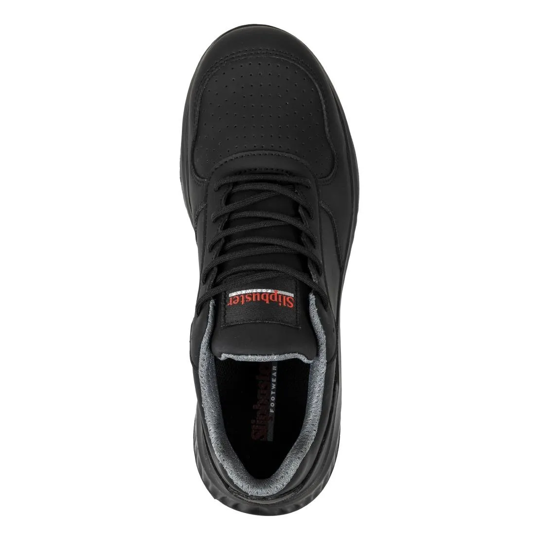BA063-43 Slipbuster Recycled Microfibre Trainers Matte Black 43