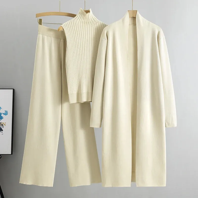 Classic 3 Piece Knitted Co-Ord Set