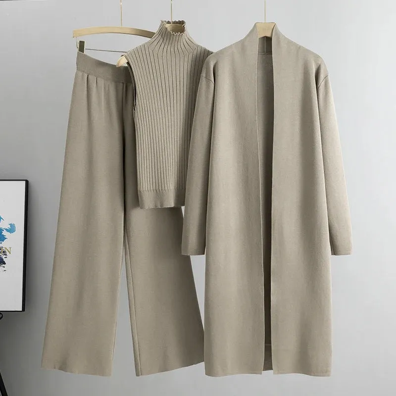 Classic 3 Piece Knitted Co-Ord Set