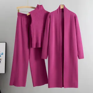 Classic 3 Piece Knitted Co-Ord Set