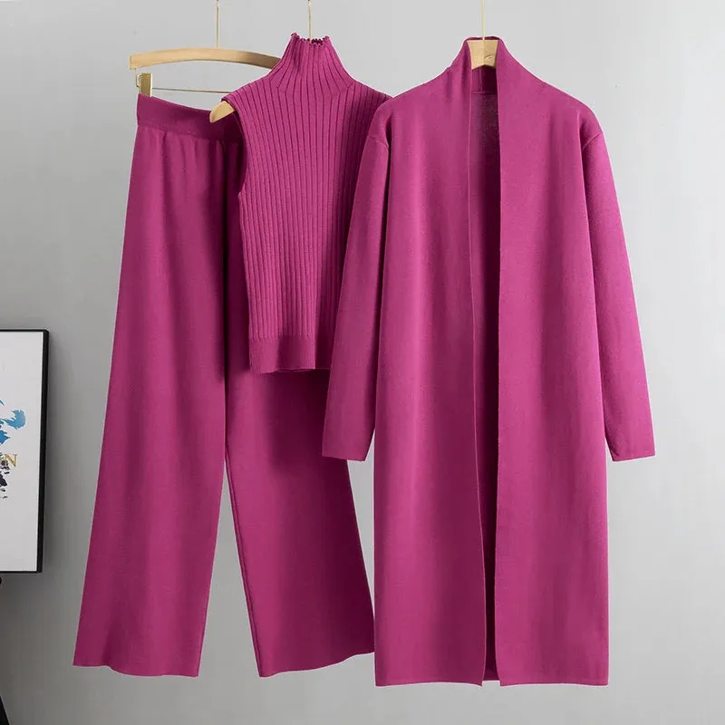 Classic 3 Piece Knitted Co-Ord Set
