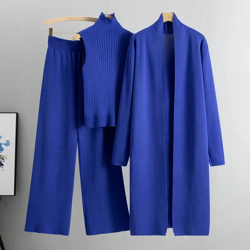 Classic 3 Piece Knitted Co-Ord Set