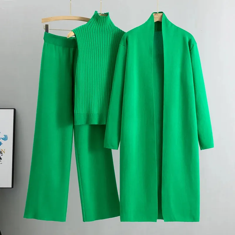 Classic 3 Piece Knitted Co-Ord Set