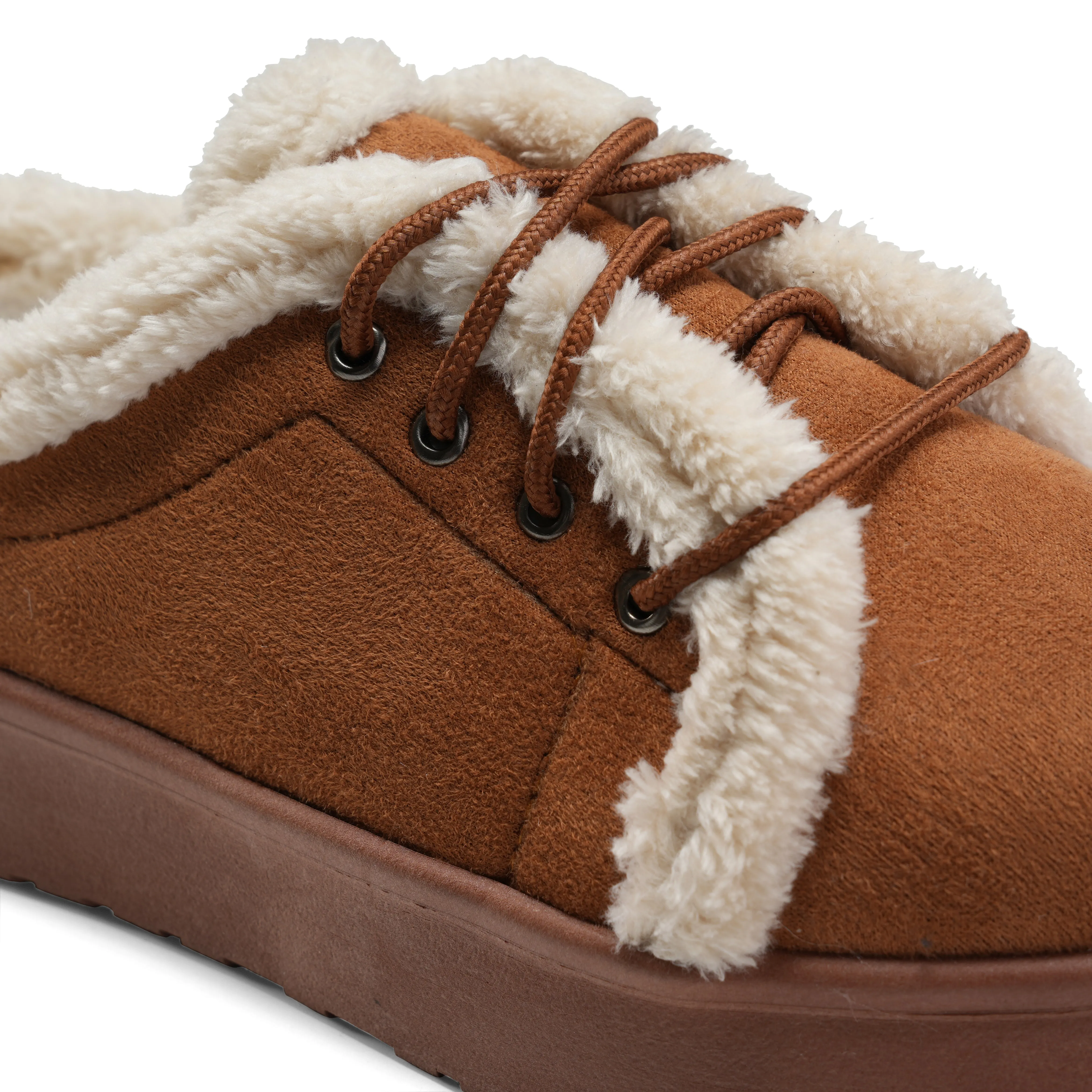 Classic Warm Sneakers - Camel