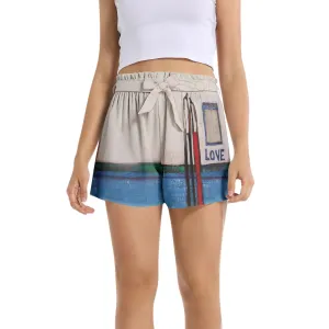 Forever you Women's Belted Short