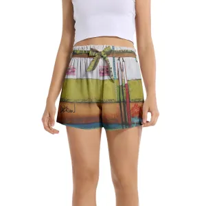 Forget me not Women's Belted Short