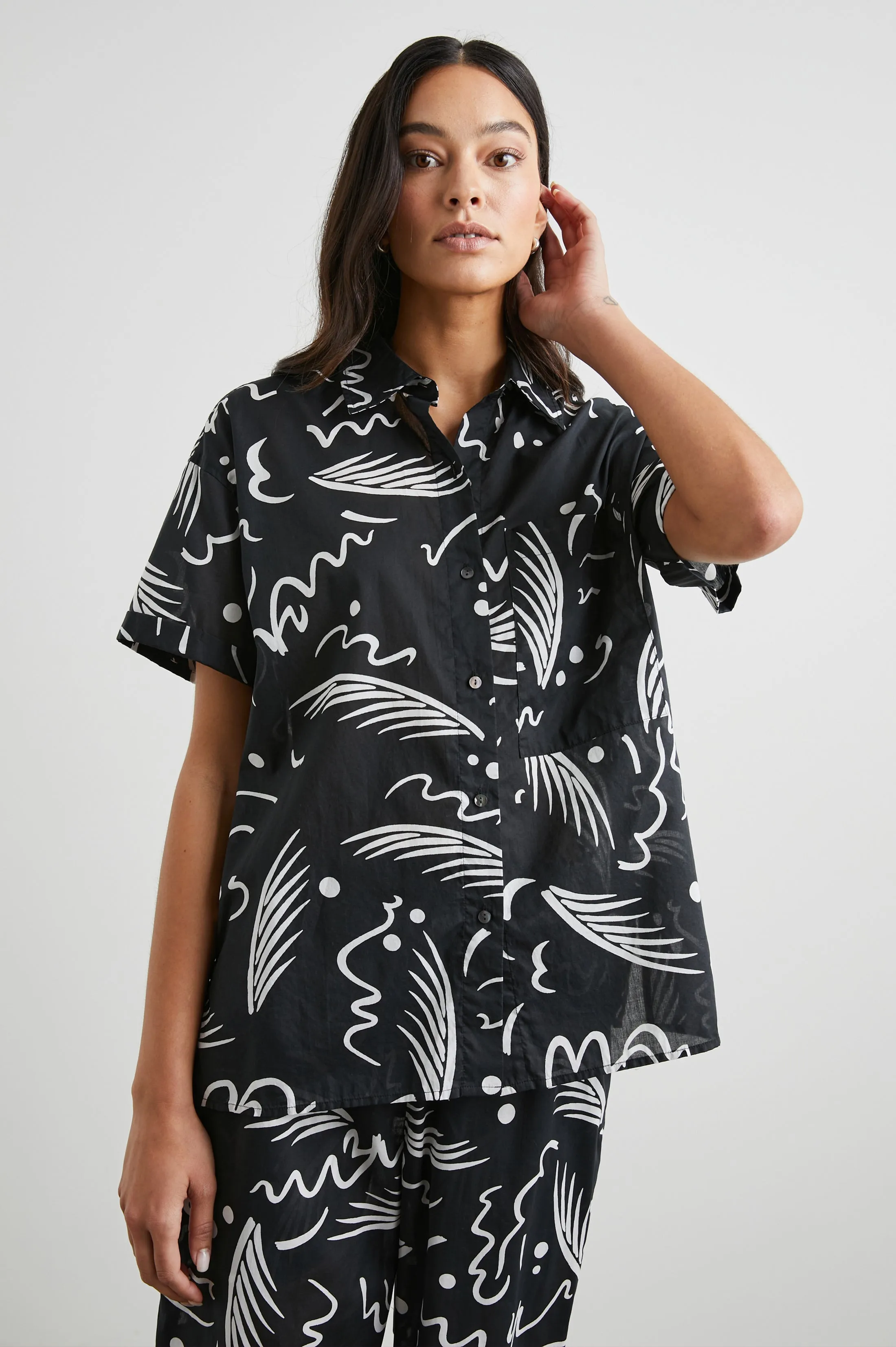 JEANNE SHIRT - TAHITI NIGHT
