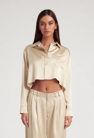 PRE ORDER - Cropped Button Up