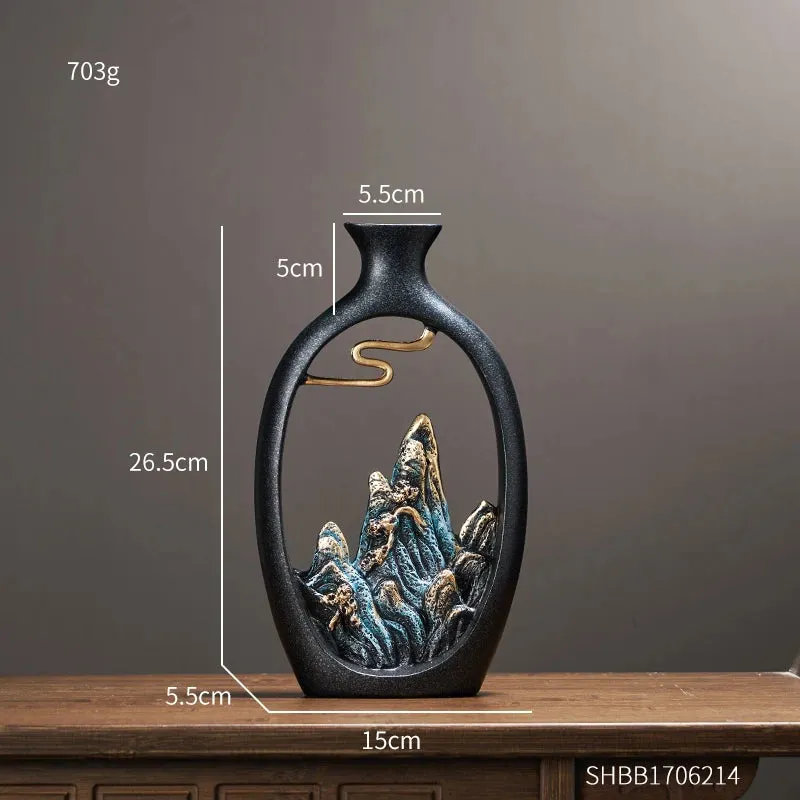 Resin Vase Table Decoration & Accessories