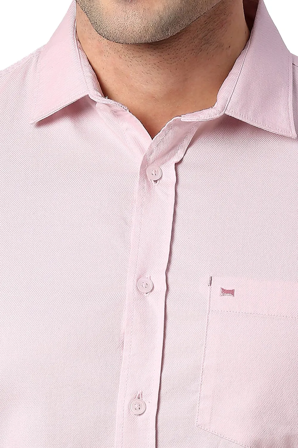 Slim Fit Cotton Dobby Shirt
