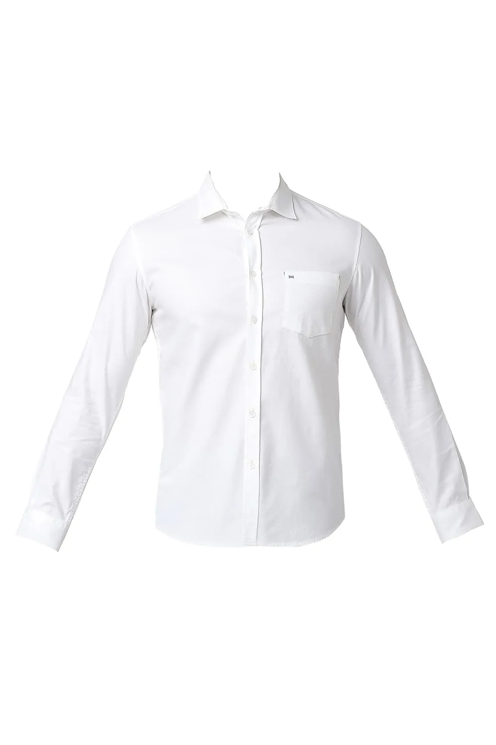 Slim Fit Cotton Dobby Shirt