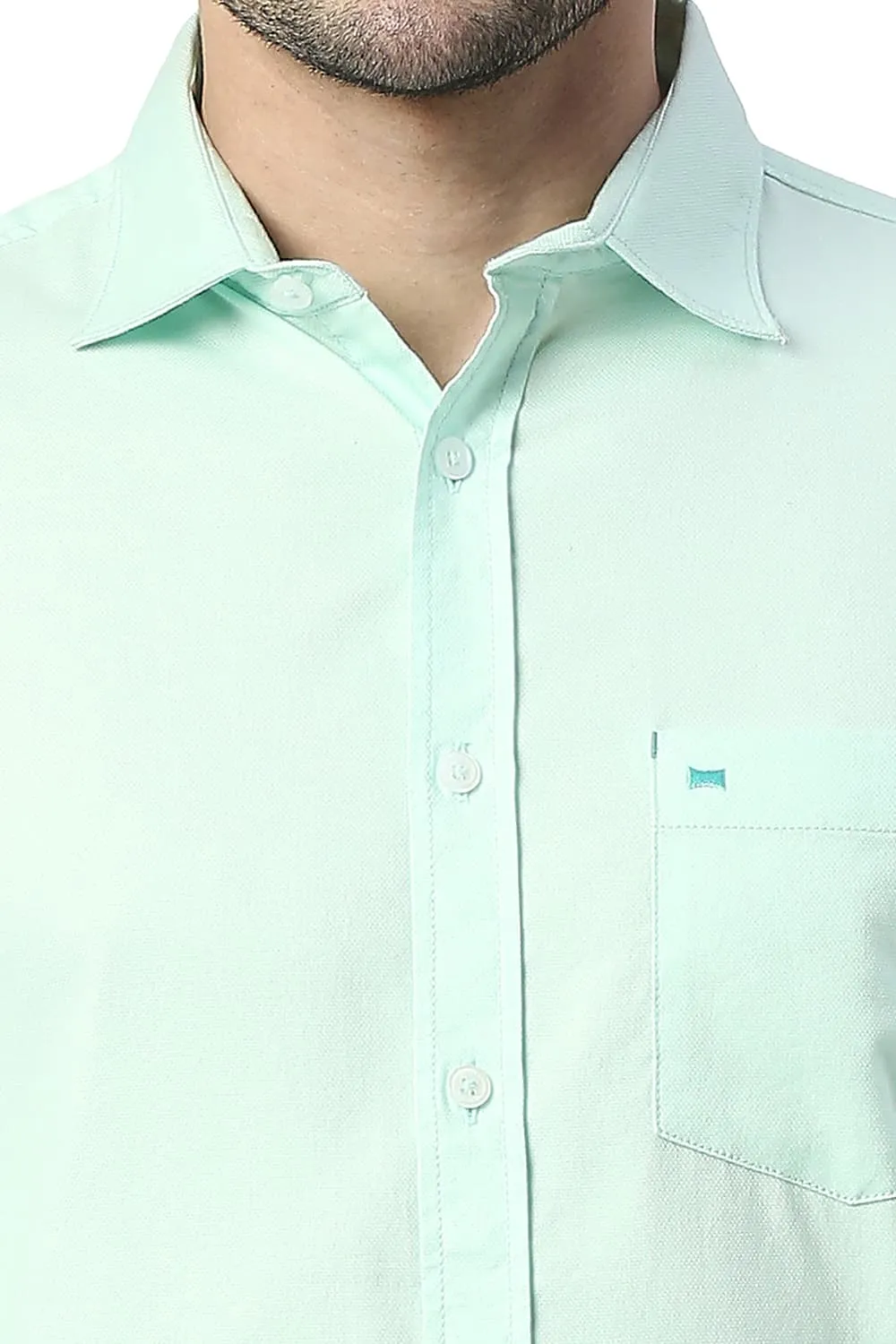 Slim Fit Cotton Dobby Shirt