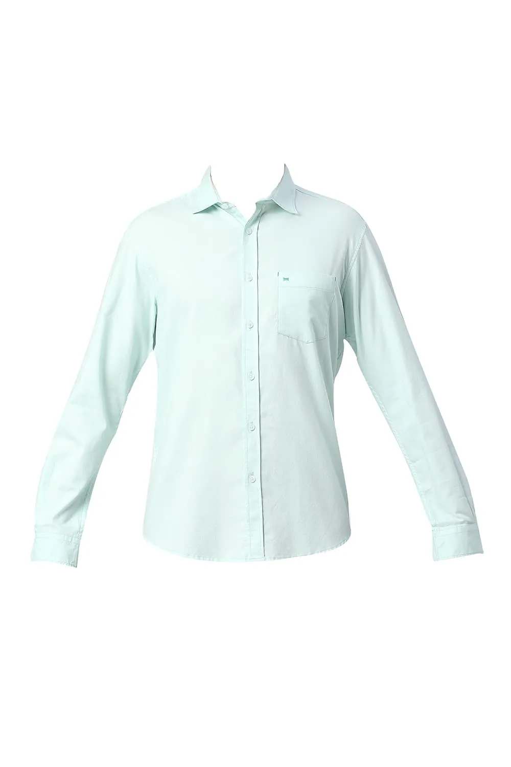 Slim Fit Cotton Dobby Shirt