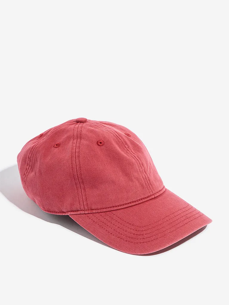 Westside Accessories Red Denim Cap