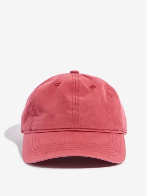 Westside Accessories Red Denim Cap