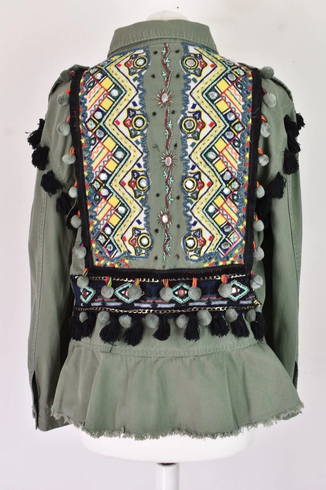 ZARA Woman Green Jacket size Eur L Womens Outdoors Outerwear Womenswear